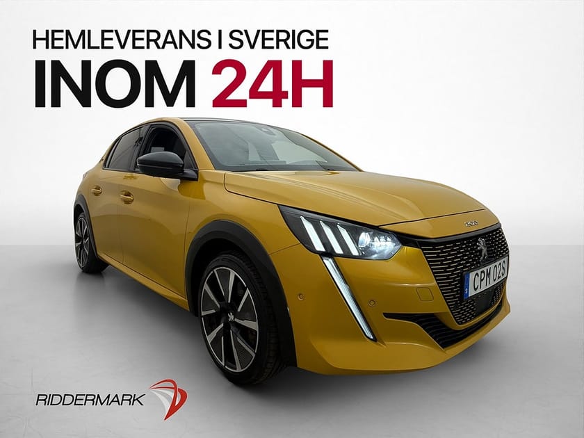 Bild 4 av Peugeot e-208 136hk GT Kamera Navi Halvskinn