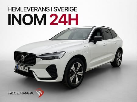 Volvo XC60 T6 Recharge AWD 350hk Plus Dark Pano H/K Dragkrok