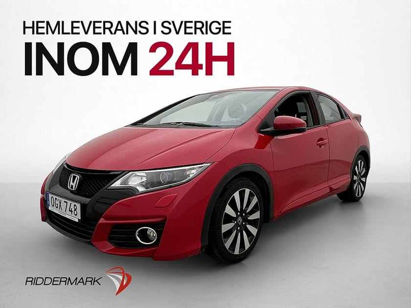 Bild 3 av Honda Civic 1.8 i-VTEC 142hk Sport Backkamera Bluetooth