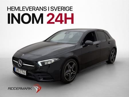 Mercedes-Benz A 180 A180 AMG Midline Kamera CarPlay Två-Brukare
