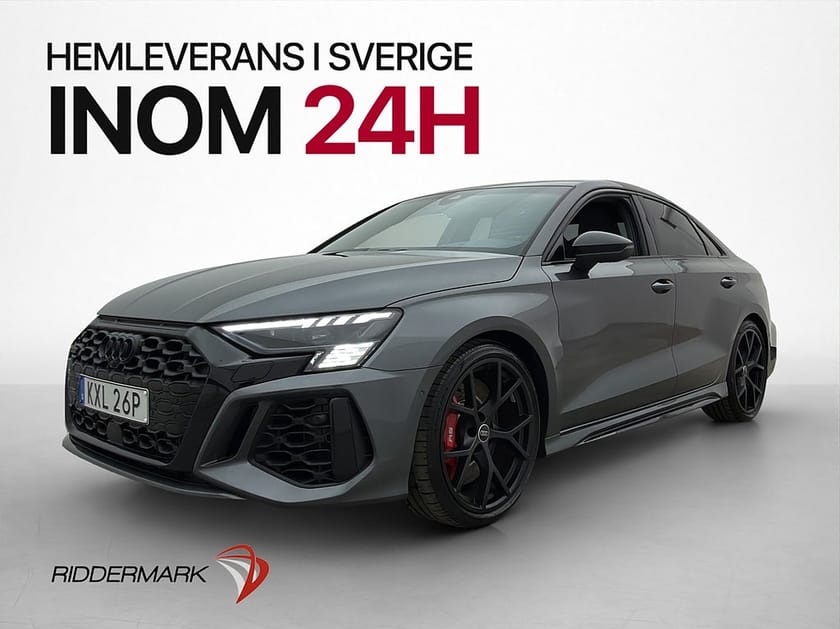 Bild 3 av Audi RS 3 Sedan RS3 400hk Matrix B&O Adaptivt-Chassi Massage MOMS