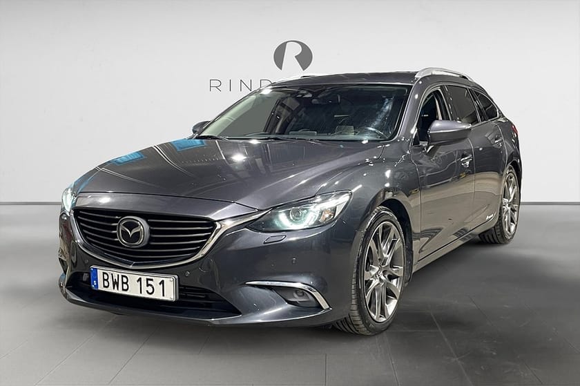 Bild 1 av Mazda 6 Wagon 2.2 SKYACTIV-D 175 HK AUT AWD BOSE DRAG NAVI PDC