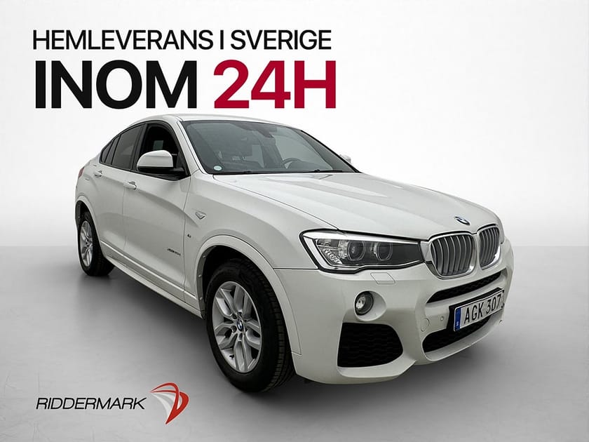 Bild 1 av BMW X4 xDrive35d 313hk M Sport D-Värm HiFi Navi Skinn