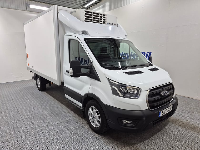 Bild 3 av Ford Transit 350 Chassi Cab PÅBYGGT SKÅP MED LIFT OCH KYLA TDCI 130HK Aut
