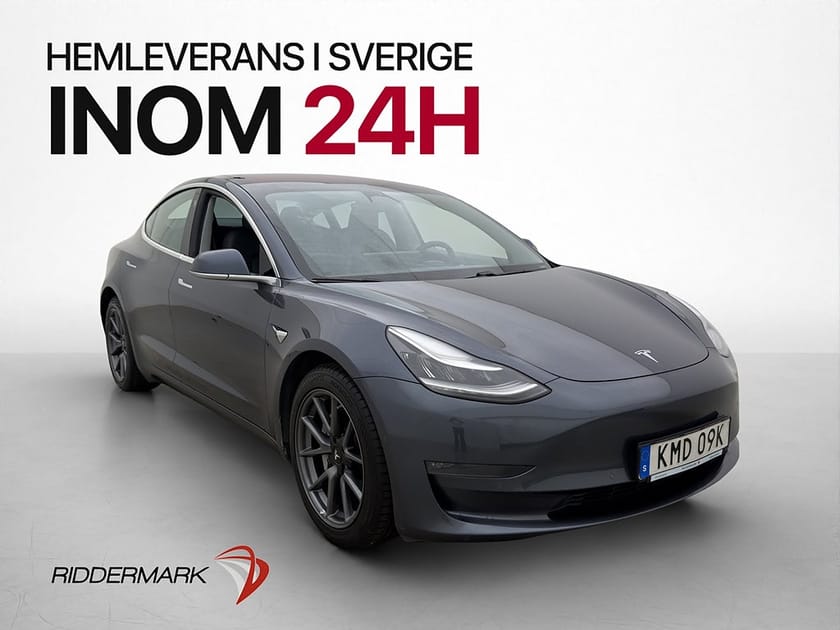 Bild 4 av Tesla Model 3 Long Range AWD Autopilot Pano Svensksåld