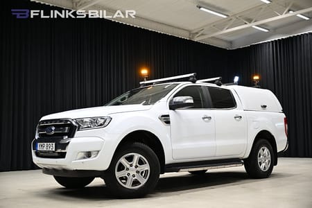 Ford Ranger Dubbelhytt 2.2 TDCi 160HK Automat|Kåpa|Drag|Värmare|Kamkedja|Moms