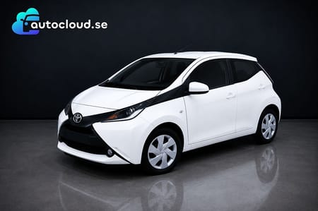 Toyota Aygo 5-dörrar 1.0 VVT-i x-shift, 69hk, 2017