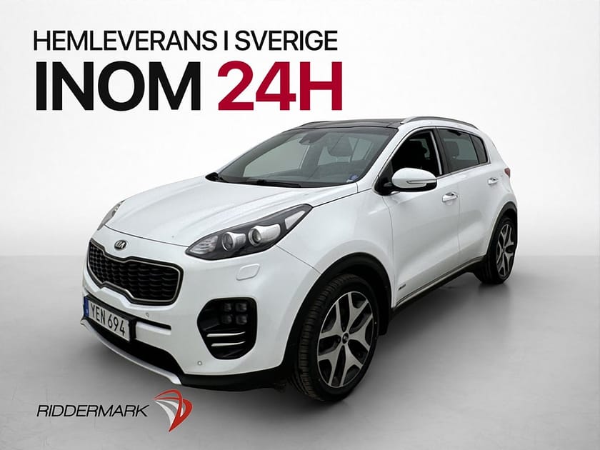 Bild 1 av Kia Sportage 2.0 CRDi AWD GT-Line Pano JBL Skinn Kamera Navi
