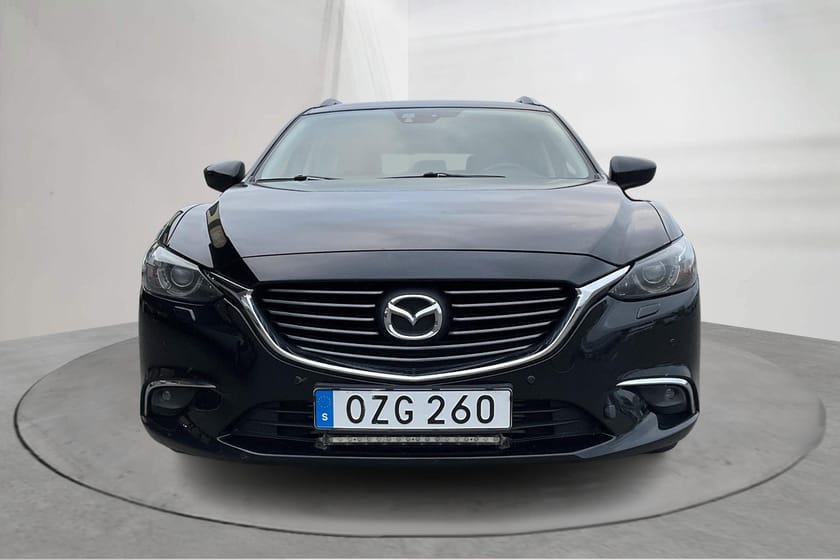 Bild 5 av Mazda 6 Wagon 2.2 DE Kombi AWD 150hk Vision Kupévärmare Drag