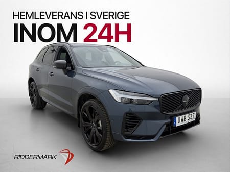 Volvo XC60 Recharge T6 AWD Plus Black 360° H/K Drag Skinn