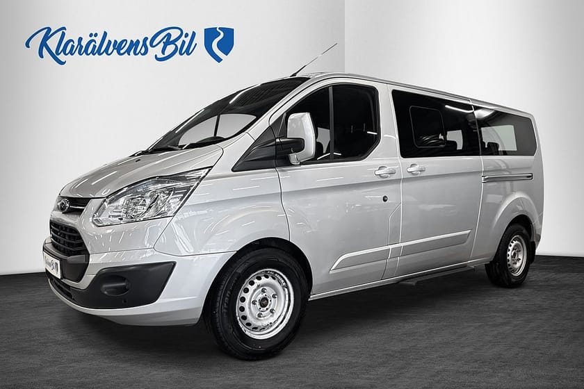 Bild 1 av Ford Tourneo Custom 300 9-Sits 2.2 TDCi 155hk Dragkrok Pdc SideSteps