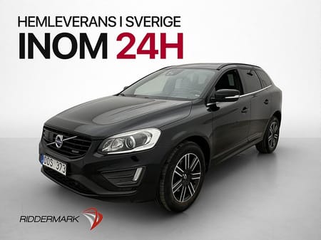 Volvo XC60 D5 AWD Black R Business Edition Pro Skinn Pano