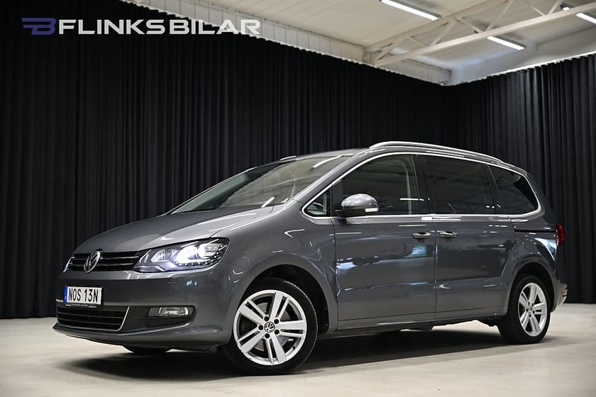 Bild 1 av Volkswagen Sharan DSG TSI 150HK 7-Sits|Premium|Läder|Eldörrar|Moms|SeUtr!
