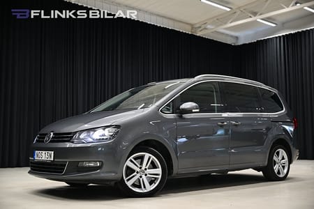 Volkswagen Sharan DSG TSI 150HK 7-Sits|Premium|Läder|Eldörrar|Moms|SeUtr!
