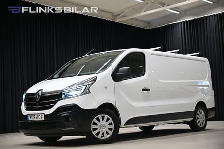 Renault Trafic Skåpbil dCi 145HK L2 Automat|LED|Drag|Värmare|GPS|Backkamera