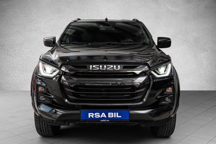Bilde 3 av Isuzu D-Max Dobbelcab 1,9 Dob Cab Black/Magnum Edition. H feste/Nybilgaranti