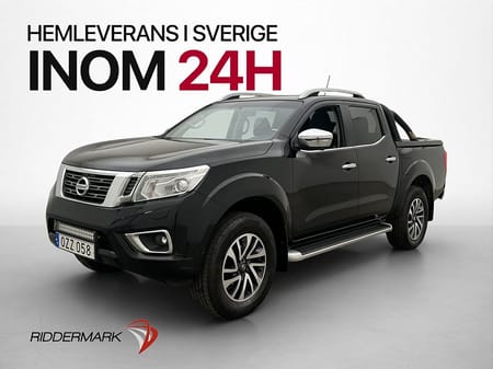 Nissan Navara Dubbelhytt Tekna 2.3dCi 4WD Värm Drag 360°  Diff Taklucka