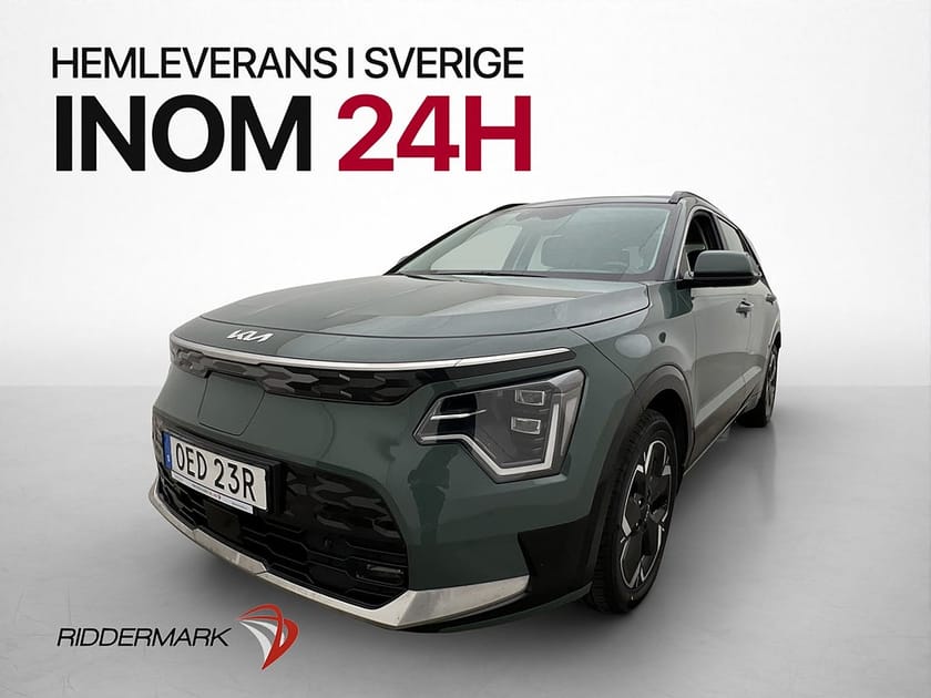 Bild 4 av Kia Niro EV Action Kamera Halvskinn Rattvärme CarPlay MOMS