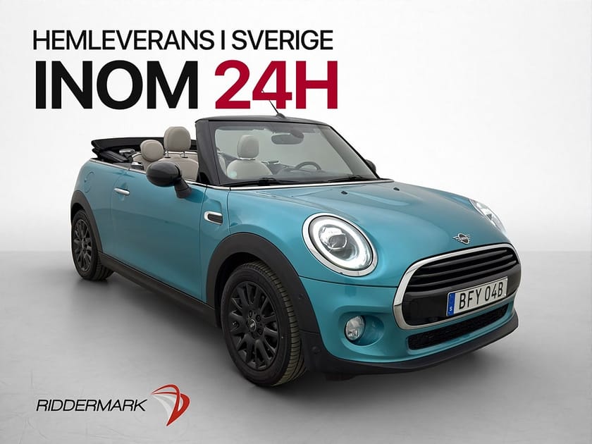 Bild 3 av MINI Cooper Convertible Pepper II Sensorer Skinn 1 Brukare