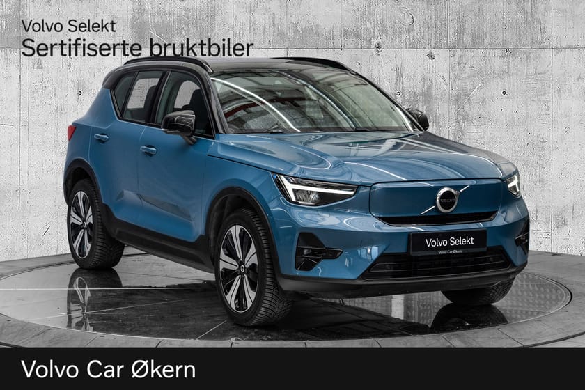 Bilde 1 av Volvo XC40 Recharge Twin Plus AWD - Flott fargekombinasjon!