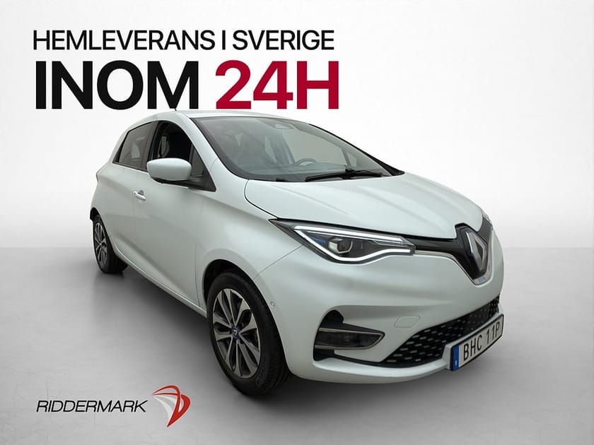 Bild 1 av Renault ZOE R135 52 kWh 136hk Intens Friköpt Kamera Navi