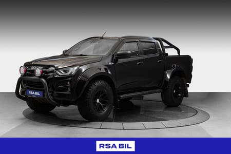 Isuzu D-Max Dobbelcab 1,9 AWD Hengervekt 3,5 tonn
