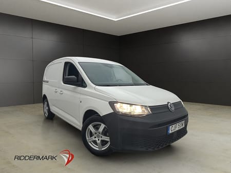 Volkswagen Caddy Cargo Värmare Drag B-Kamera CARPLAY Moms