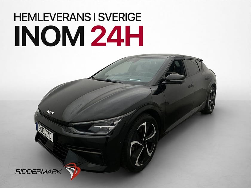 Bild 1 av Kia EV6 77.4 kWh AWD GT-Line Meridian 360° HeadUp Drag 325hk