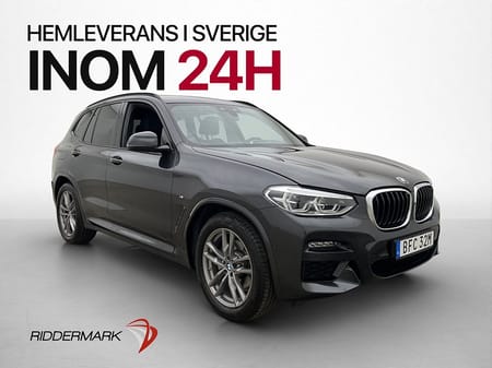 BMW X3 xDrive20d 190hk M Sport Värmare CarPlay Kamera Drag