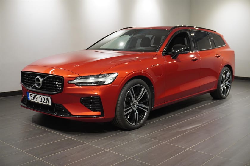 Bild 1 av Volvo V60 Recharge T8 AWD R-Design H K VoC 360° Pano HUD