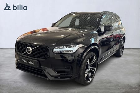 Volvo XC90 Recharge T8 Ultimate Dark Edition. Tonade rutor Panoramaglastak Head Up Display Parkeringskamera 360 Bowers&Wilkins Luftfjädring Dragkrok