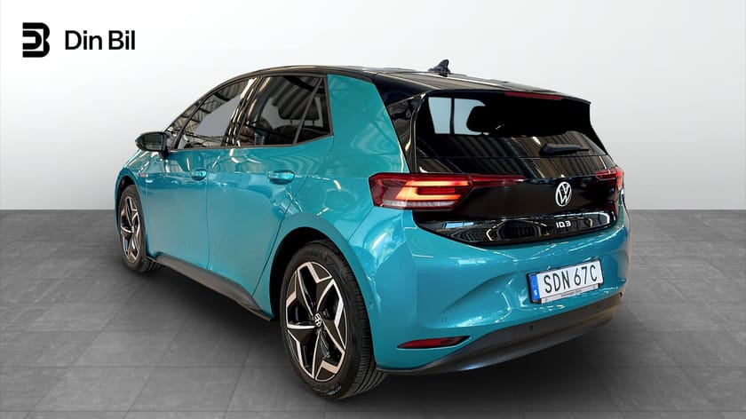 Bild 3 av Volkswagen ID.3 Pro S 150 KW (4-SITS) Stora batteriet 80 kwH 204 h