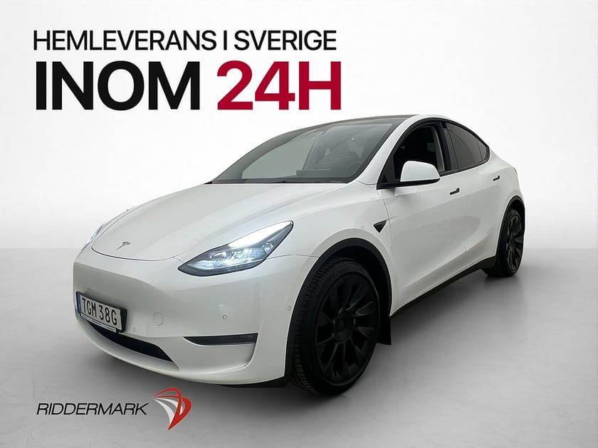 Bild 1 av Tesla Model Y Long Range AWD Värmepump Pano Autopilot
