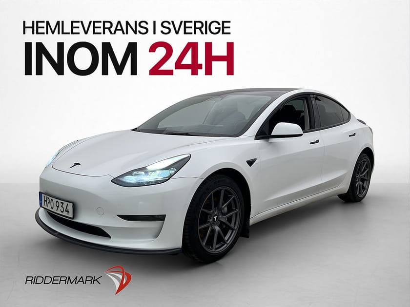 Bild 3 av Tesla Model 3 Long Range AWD Värmare Panorama Autopilot