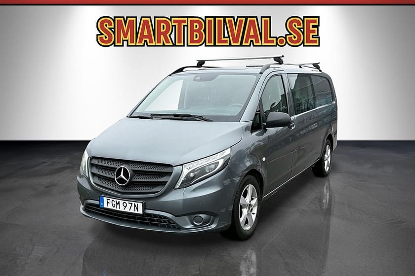Bild 4 av Mercedes-Benz Vito Mixto 119 BlueTEC 3.0t Aut Skinn Värmare MOMS
