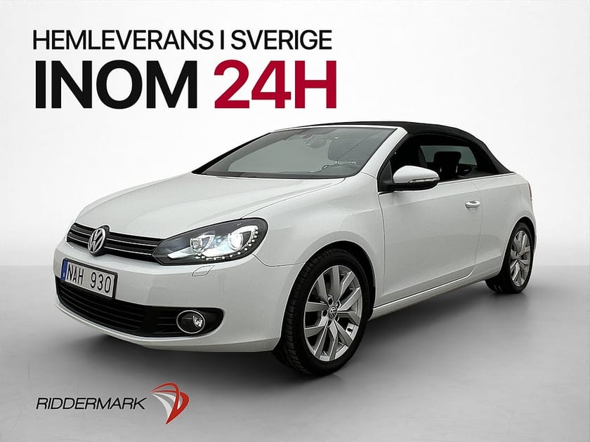 Bild 3 av Volkswagen Golf Cabriolet 1.4 TSI 122hk Base 2 Brukare