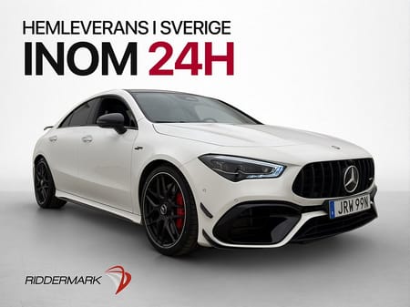 Mercedes-Benz AMG CLA 45 S 4MATIC+ CLA45 4M 421hk Panorama 360° Burmester