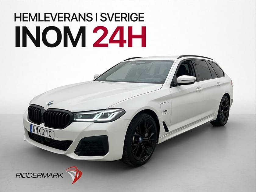 Bild 3 av BMW 530e Touring 292hk M Sport HuD Drag 360°-K Navi Läder