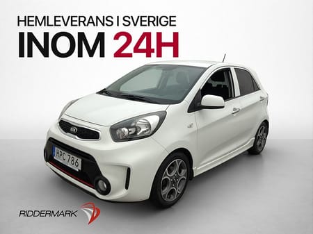 Kia Picanto 1.0 MPI 67hk B-Kamera Navi Bluetooth Farthållare