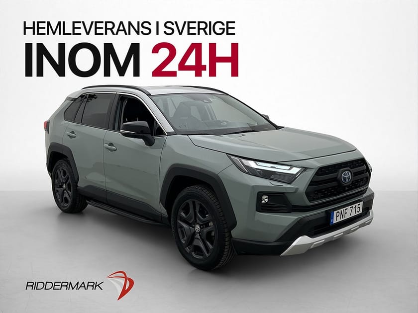 Bild 1 av Toyota RAV4 Hybrid AWD-i Adventure Drag Skinn 360° Navi