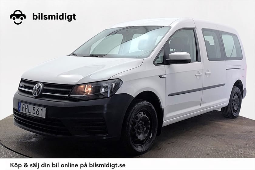 Bild 1 av Volkswagen Caddy Maxi Life 7-Seater 7-Sits 1.4 TGI CNG Aut P-Sens MOMS 110hk