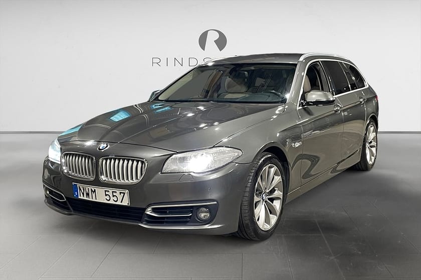 Bild 1 av BMW 520d Touring 184 HK AUT PDC M&K SKINN 0.46L/MIL 16400MIL