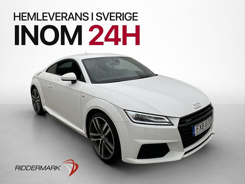 Bild 1 av Audi TT Coupé 2.0 TFSI Q 230hk S-line Cockpit B&O P-sensor