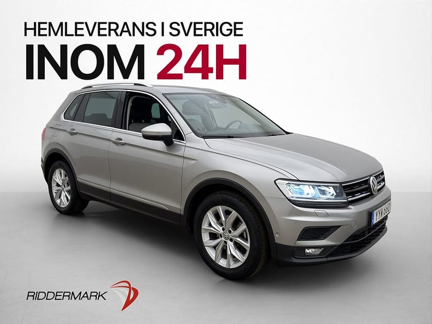 Bild 2 av Volkswagen Tiguan 1.4 TSI 4M 150hk Cockpit Skinn Värm Drag