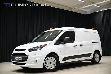 Ford Transit Connect 230 LWB 100HK L2 Inredd|Dubbeldörr|Drag|Värmare|Leasbar