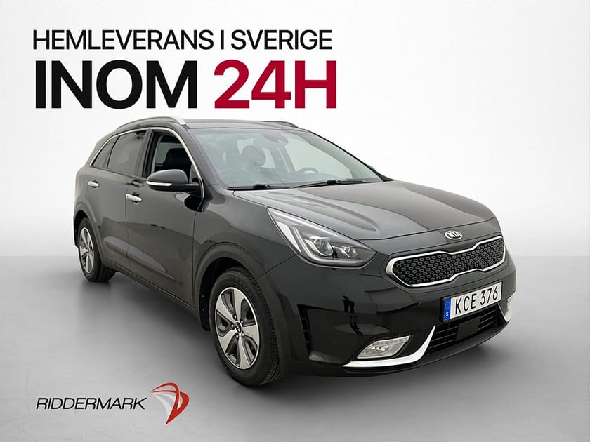 Bild 1 av Kia Niro Hybrid 141hk Advance Plus Kamera Navi Skinn Drag