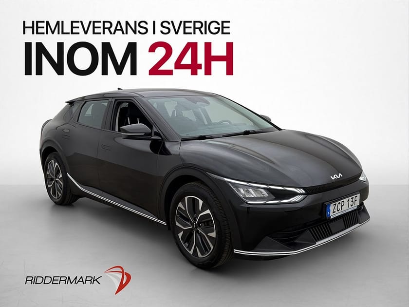 Bild 1 av Kia EV6 77.4 kWh 228hk Kamera Navi CarPlay Halvskinn