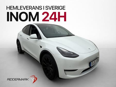 Tesla Model Y Long Range AWD Autopilot Parkeringsklimat MOMS