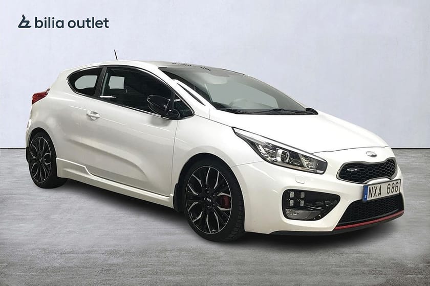 Bild 4 av Kia pro_cee'd GT Pro_Cee´d 1.6 GDI First Edt 204hk Panorama Navi Backkamera