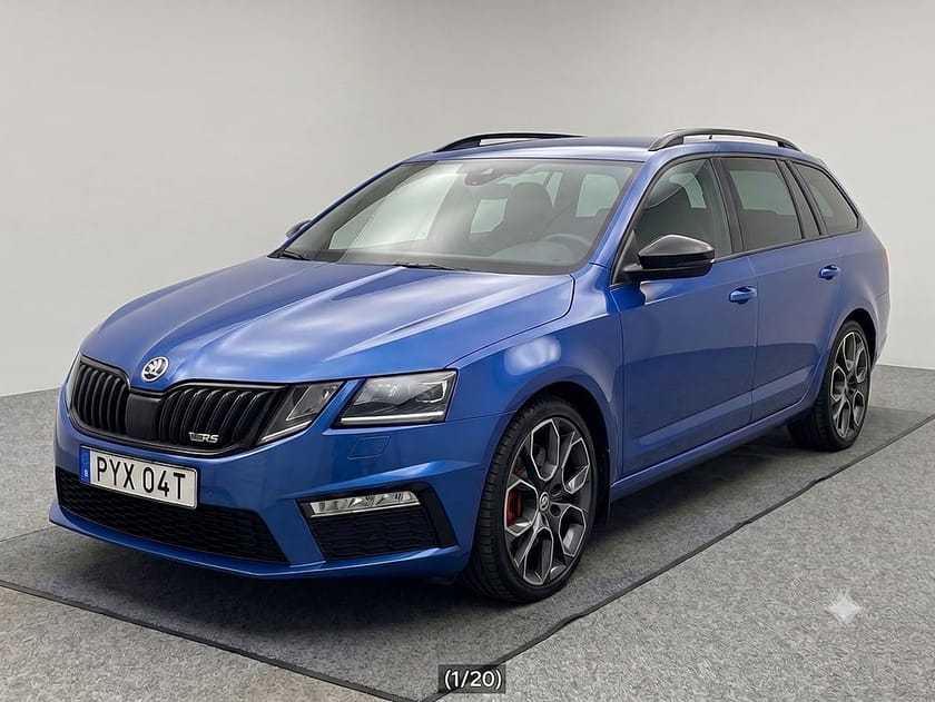 Bild 2 av Škoda Octavia Kombi RS Skoda 2.0 TSI / Drag / Värmare / Kamera / Cockpit
